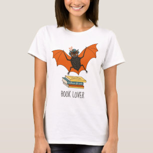 Camiseta Texto do costume do amante de livro da avó do