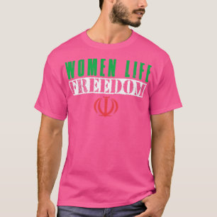 Camiseta Texto do Estilo de Vintagem da Liberdade para a Vi