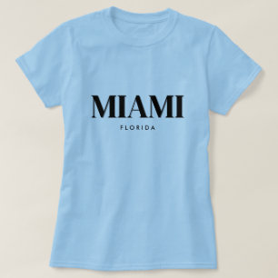 Camiseta Texto do Nome do Local da Cidade Personalizada