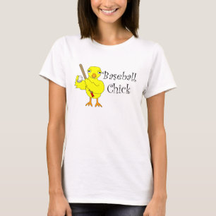 Camiseta Texto do Pintinho Baseball