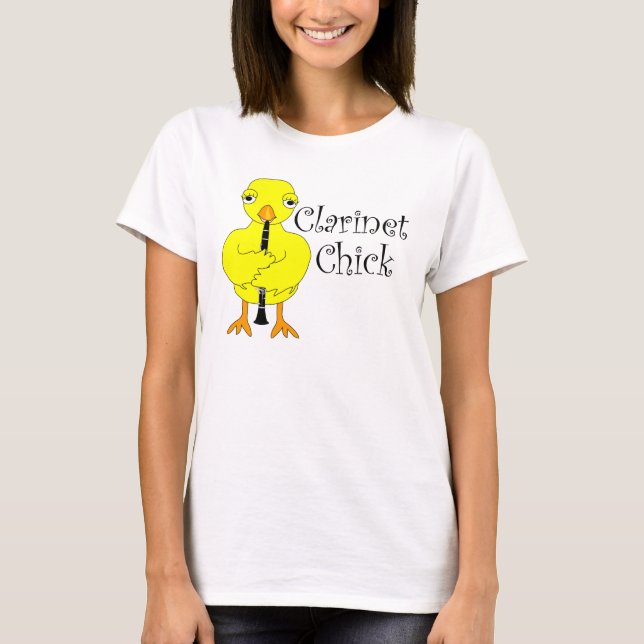 Camiseta Texto do Pintinho Clarinet (Frente)