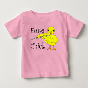Camiseta Texto do Pintinho de Fluxo