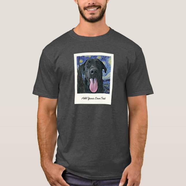 Camiseta Texto e Foto Personalizadas de Pet de Cachorro Pre (Frente)