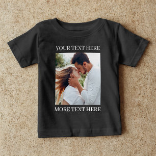 Camiseta Texto e Foto Personalizados