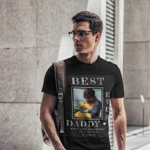 Camiseta Texto e foto personalizados do primeiro Dia de os 