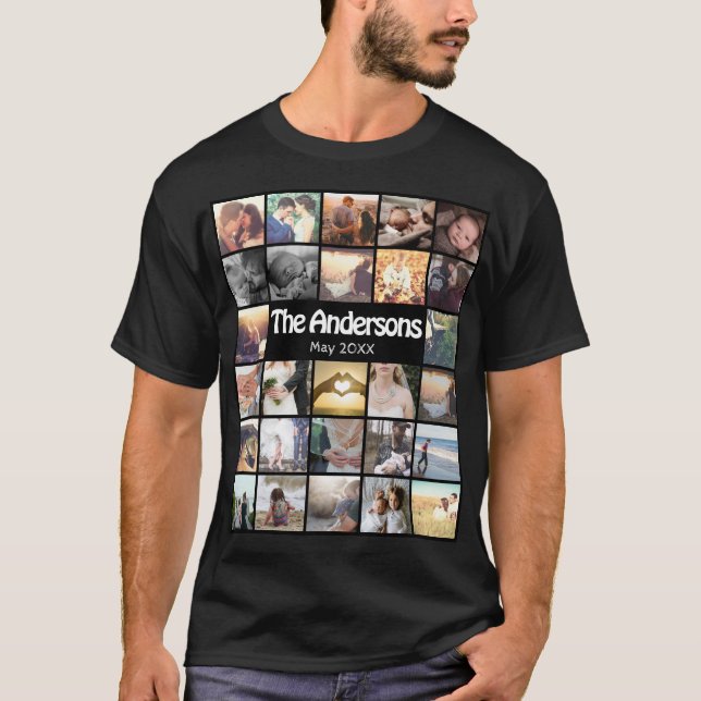 Camiseta Texto e imagens personalizadas (Frente)