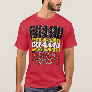 Camiseta Texto em Cascata do Camo 1