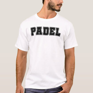 Camiseta Texto em negrito de Padel