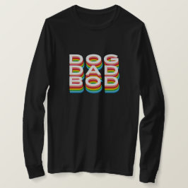 Camiseta Texto Empilhado do Bacalhau do Pai