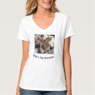 Camiseta Texto Engraçado, Foto Cat, Ambas Substituíveis, Br