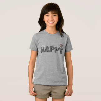 Camiseta Texto feliz