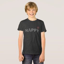 Camiseta Texto feliz