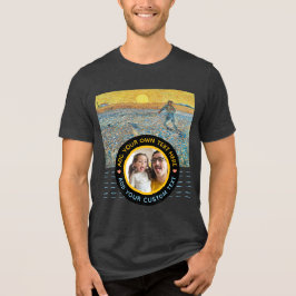 Camiseta Texto Fotográfico personalizado - Feriado de Natal