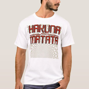 Camiseta Texto Incrível e Impressionante de Matata Red Haku