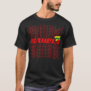 Camiseta Texto Isabela Cascade