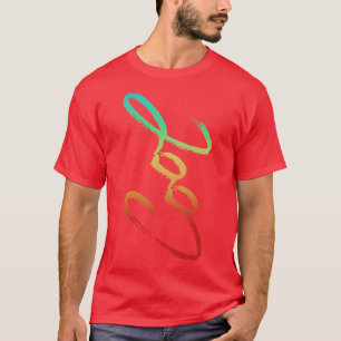 Camiseta Texto legal do arco-íris