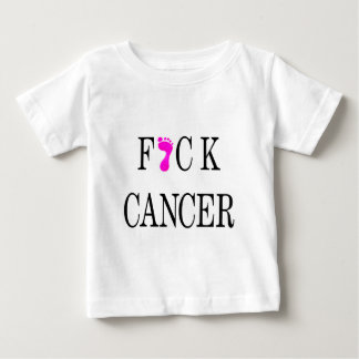 Camiseta texto macio do cancer do f*ck