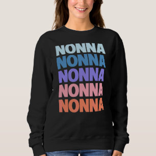 Camiseta Texto Moderno Repetido Não Avó