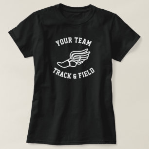 Camiseta Texto ou nome de grupo personalizado de campo e fa