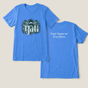 Camiseta Texto Personalizado Bali