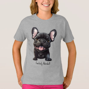 Camiseta Texto personalizado 🐶Cachorrinho francês