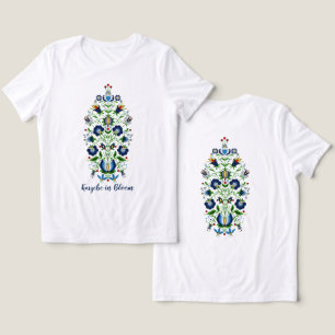 Camiseta Texto personalizado Coluna do Jardim Kashubiano