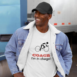 Camiseta Texto personalizado de esporte engraçado para trei