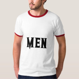 Camiseta Texto Personalizado de Homens Cor Preta Aresta Bás