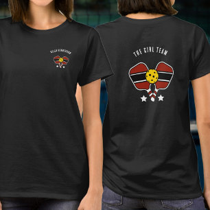 Camiseta Texto personalizado - design do Red Pickleball