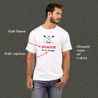 Texto personalizado do treinador de remar inspirad