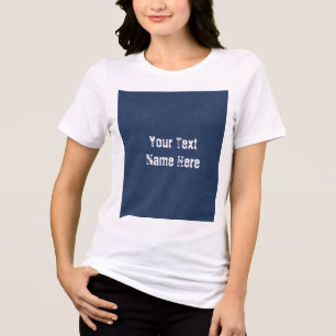 Camiseta Texto personalizado Jeans de Design de de de de F