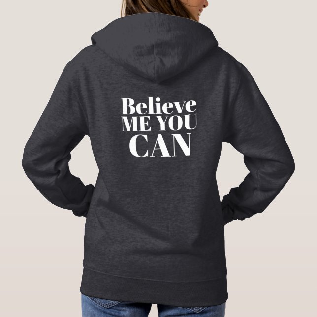 Camiseta Texto personalizado Na moda moderno mínimo mulhere (Verso)