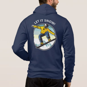 Camiseta Texto personalizado & nome SNOWBOARDER