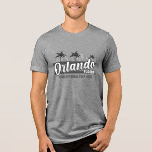 Camiseta Texto Personalizado Orlando Flórida