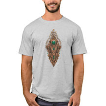 Texto Personalizado Steampunk Tribal Esmeralda Joi