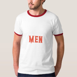 Camiseta Texto Personalizado Texto Masculino Cor Vermelho L