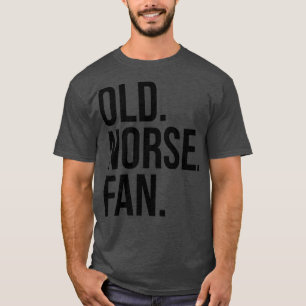 Camiseta Texto preto do Ventilador do Norse Antigo