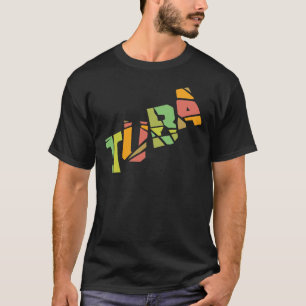 Camiseta Texto rachado da Tuba