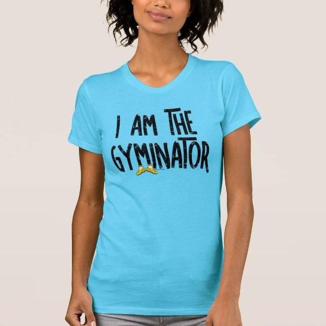 Camiseta Texto Rough do Gyminator (Frente)