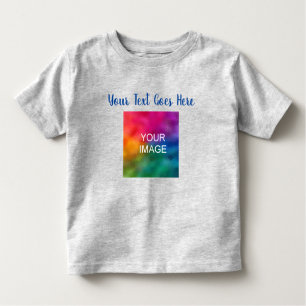 Camiseta Texto Tipografia Nome Carregar Sua Própria Cinza F
