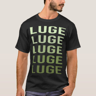 Camiseta Texto Verde Luge Luger