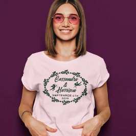 Camiseta Texto Verde Profundo e Rústico, "Homem de Bridesma