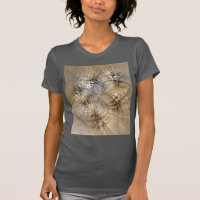 Textura de Arte Fractal Abstrato Tons da Terra