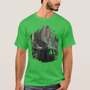 Camiseta textura de trabalho de arte com um pequeno toque d