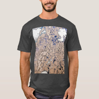 Camiseta Textura do estilo geológico 4