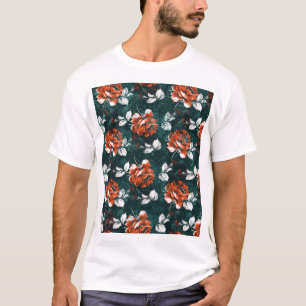 Camiseta Textura Subbatida Suja Multicolor