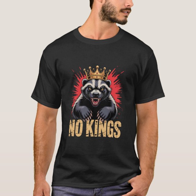 Camiseta Texugo “Sem Reis” (Frente)