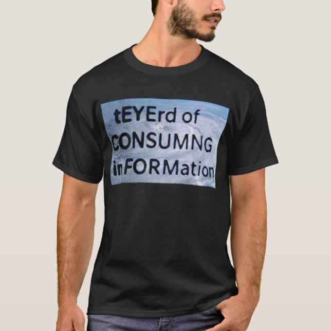 Camiseta TEYErd de CONSUMNG na formação (Frente)