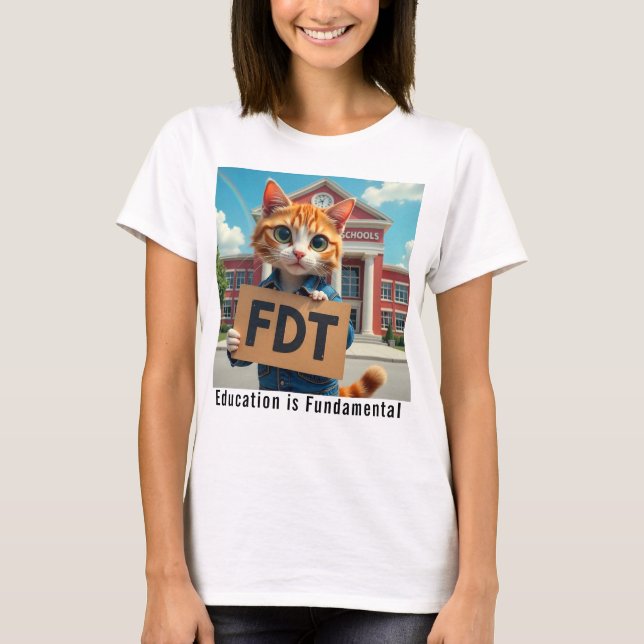 Camiseta TFD/Educação (Frente)
