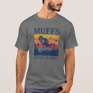 Camiseta Tg Retro Vintage Muff Mergulhando Mergulhador na F